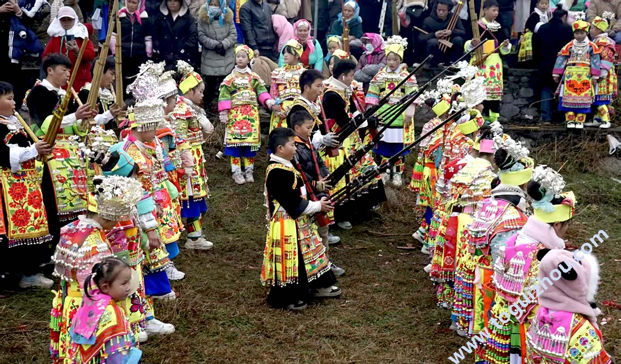 Miao Jumping Moon Festival in Longli